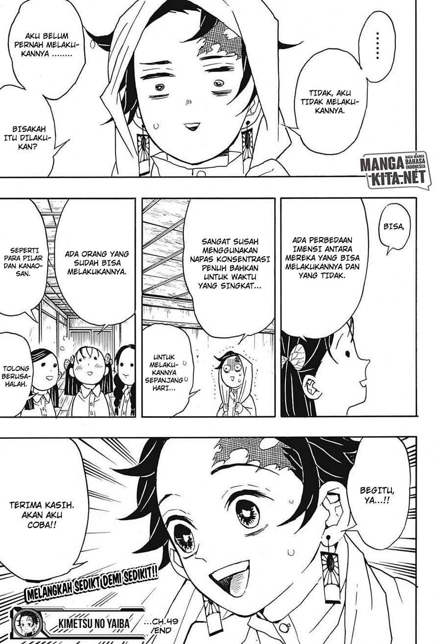 Kimetsu no Yaiba Chapter 49 Gambar 20