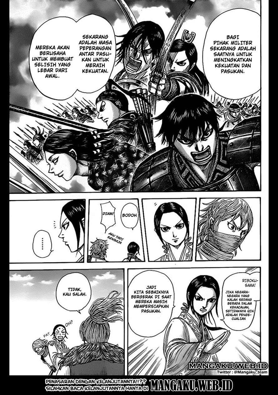 Kingdom Chapter 366 Gambar 17