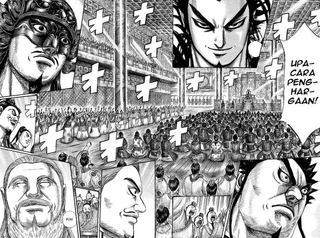 Kingdom Chapter 355 Gambar 4