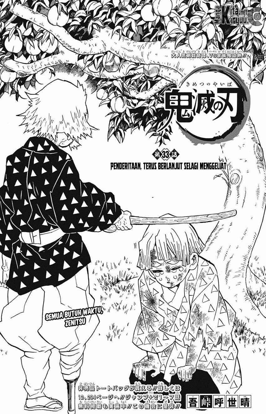 Manga Kimetsu no Yaiba Chapter 33 gambar nomor 2