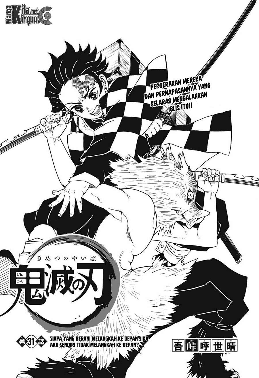 Manga Kimetsu no Yaiba Chapter 31 gambar nomor 2