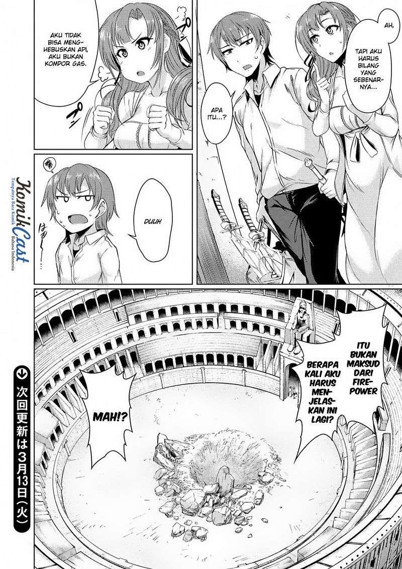 Tsuujou Kougeki ga Zentai Kougeki de Ni-kai Kougeki no Okaa-san wa Suki desu ka? Chapter 1.4 Gambar 16