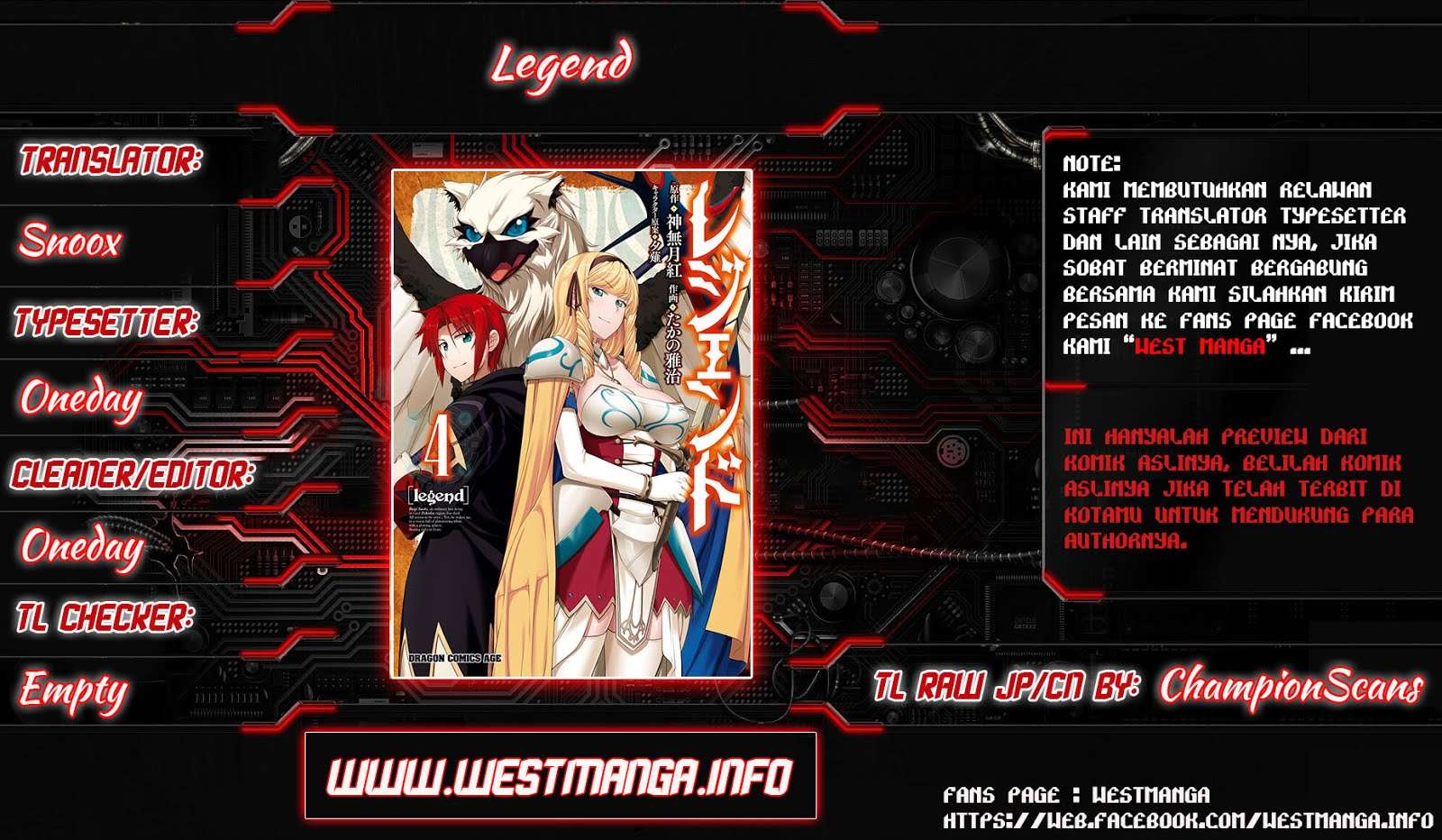 Manga Legend Chapter 20 gambar nomor 2