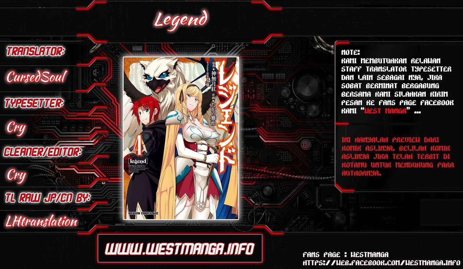 Komik Legend Chapter 18 gambar nomor 1