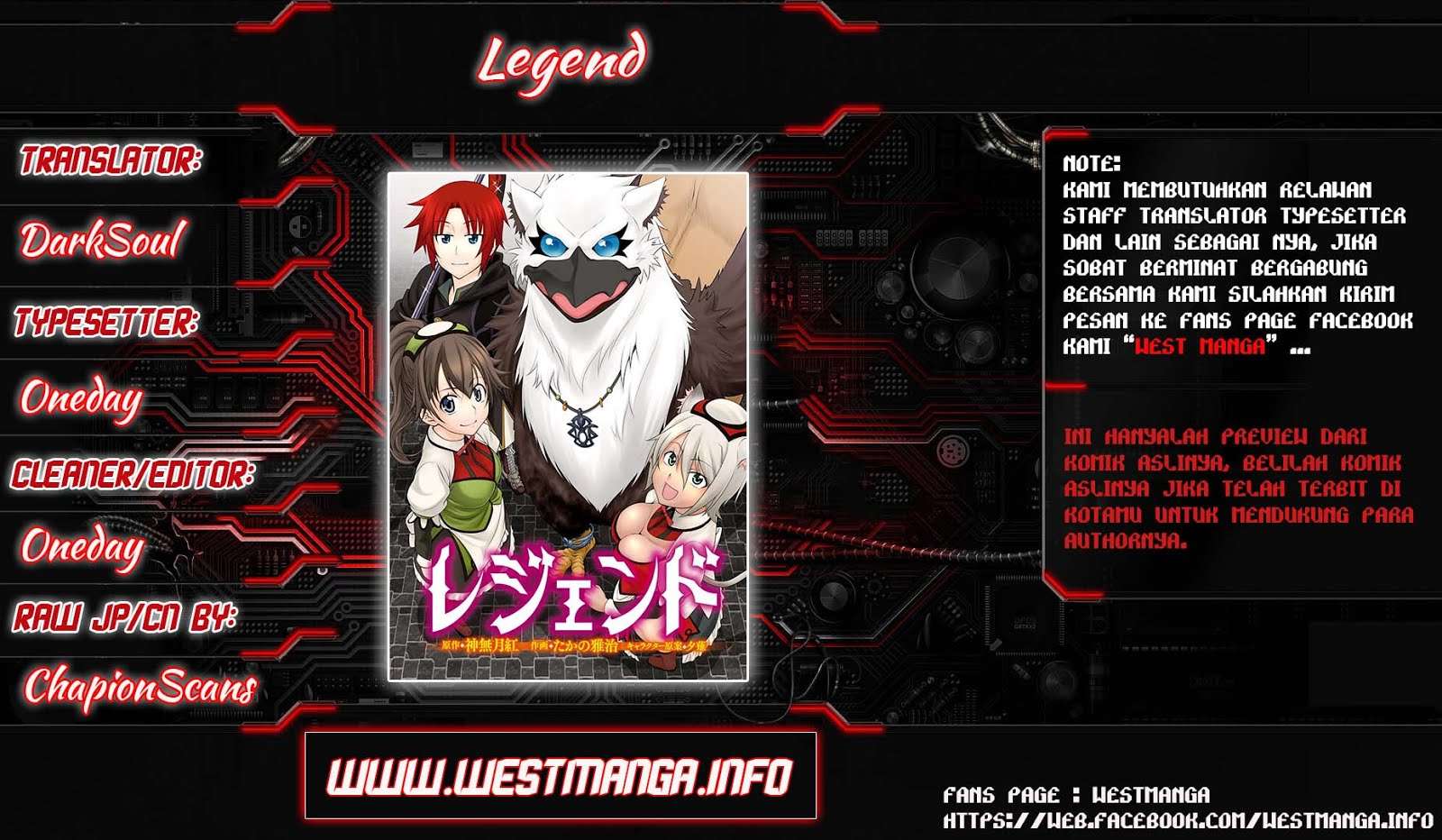 Komik Legend Chapter 15 gambar nomor 1