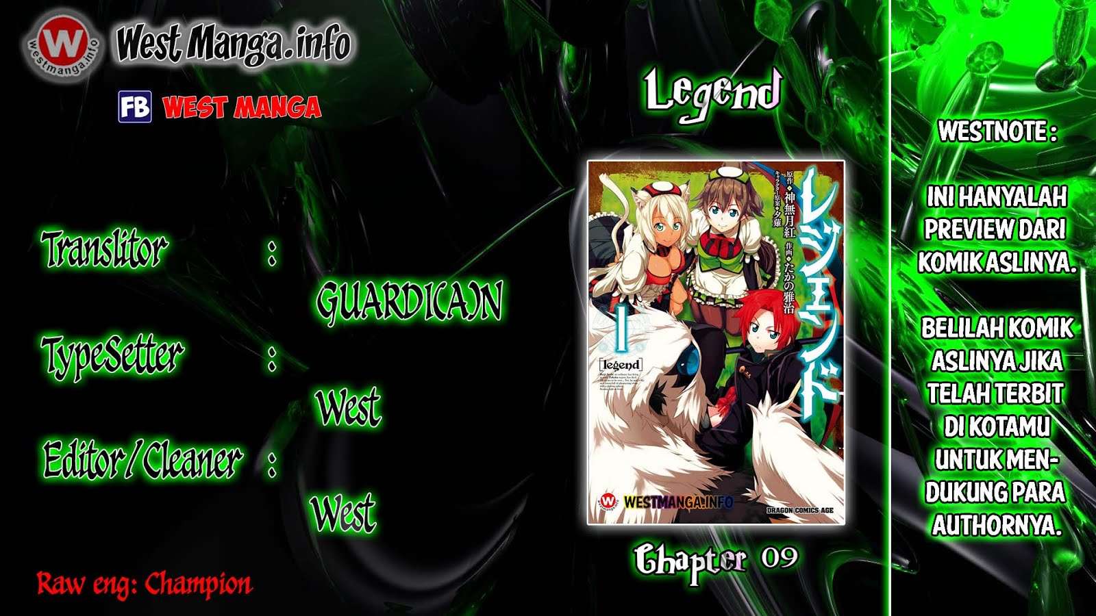 Manga Legend Chapter 9 gambar nomor 2