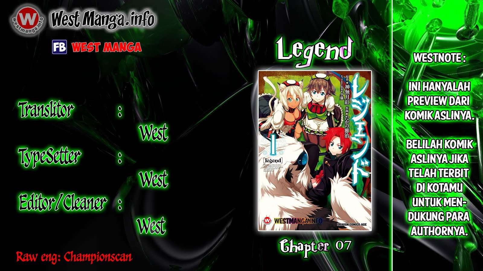 Manga Legend Chapter 7 gambar nomor 2