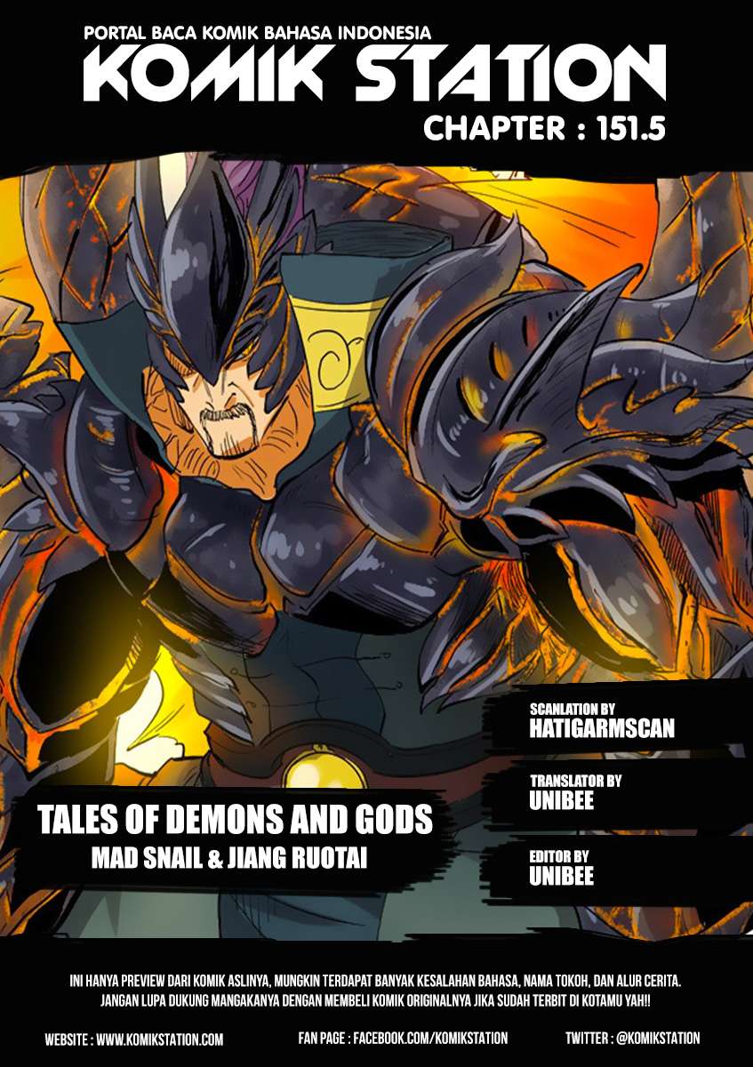 Manhua Tales of Demons and Gods Chapter 151.5 gambar nomor 2