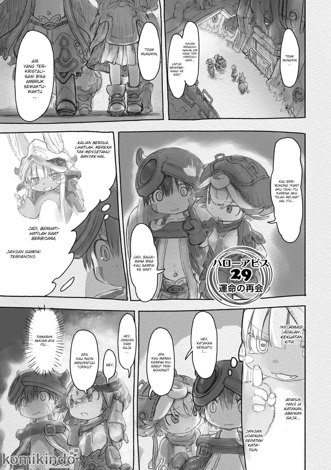 Manga Made in Abyss Chapter 29 gambar nomor 2