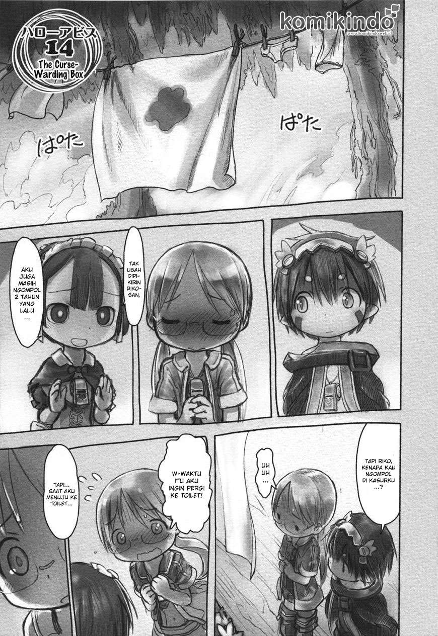 Manga Made in Abyss Chapter 14 gambar nomor 2
