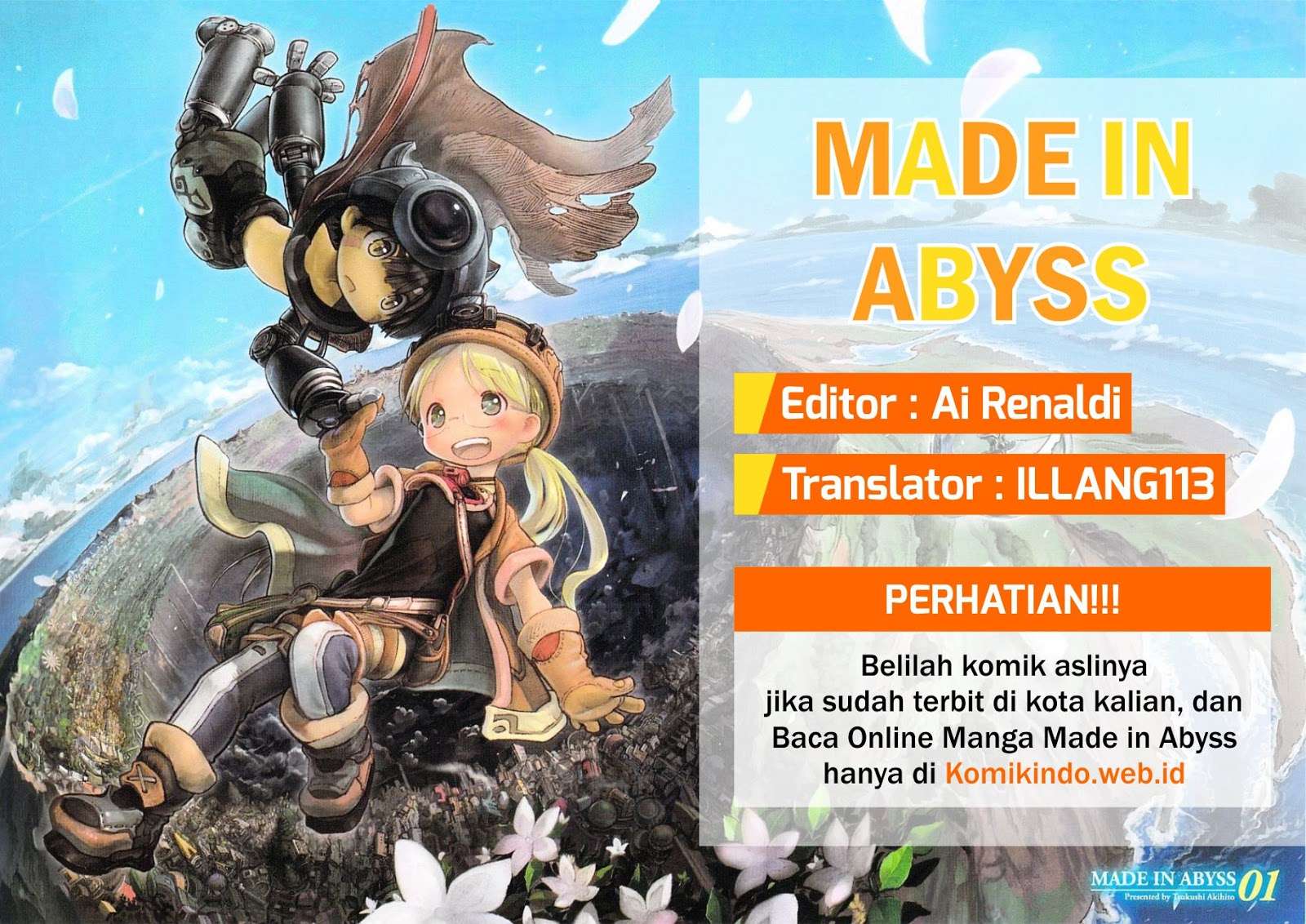 Komik Made in Abyss Chapter 7 gambar nomor 1