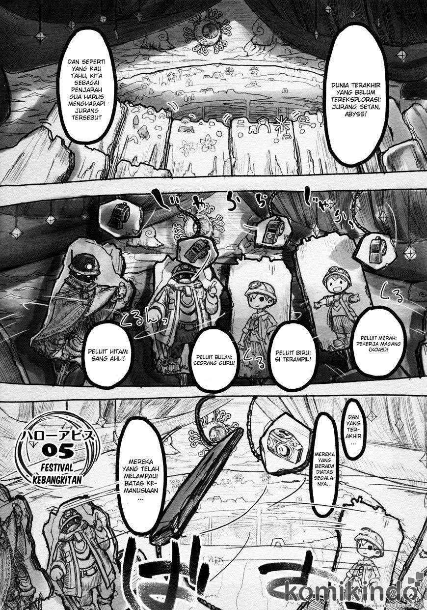 Manga Made in Abyss Chapter 5 gambar nomor 2