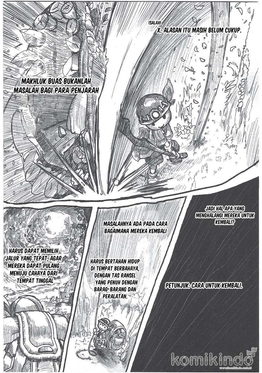 Manga Made in Abyss Chapter 4 gambar nomor 2