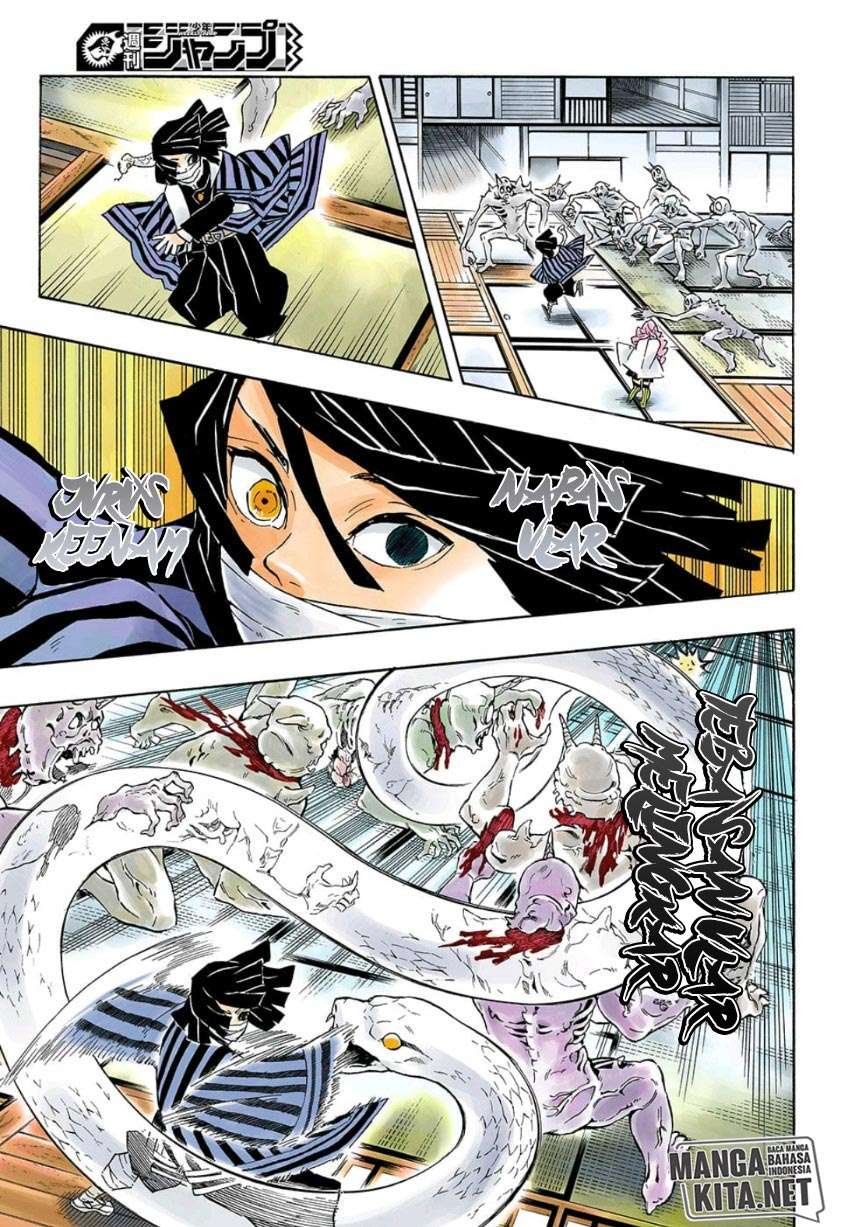 Kimetsu no Yaiba Chapter 140 Gambar 10