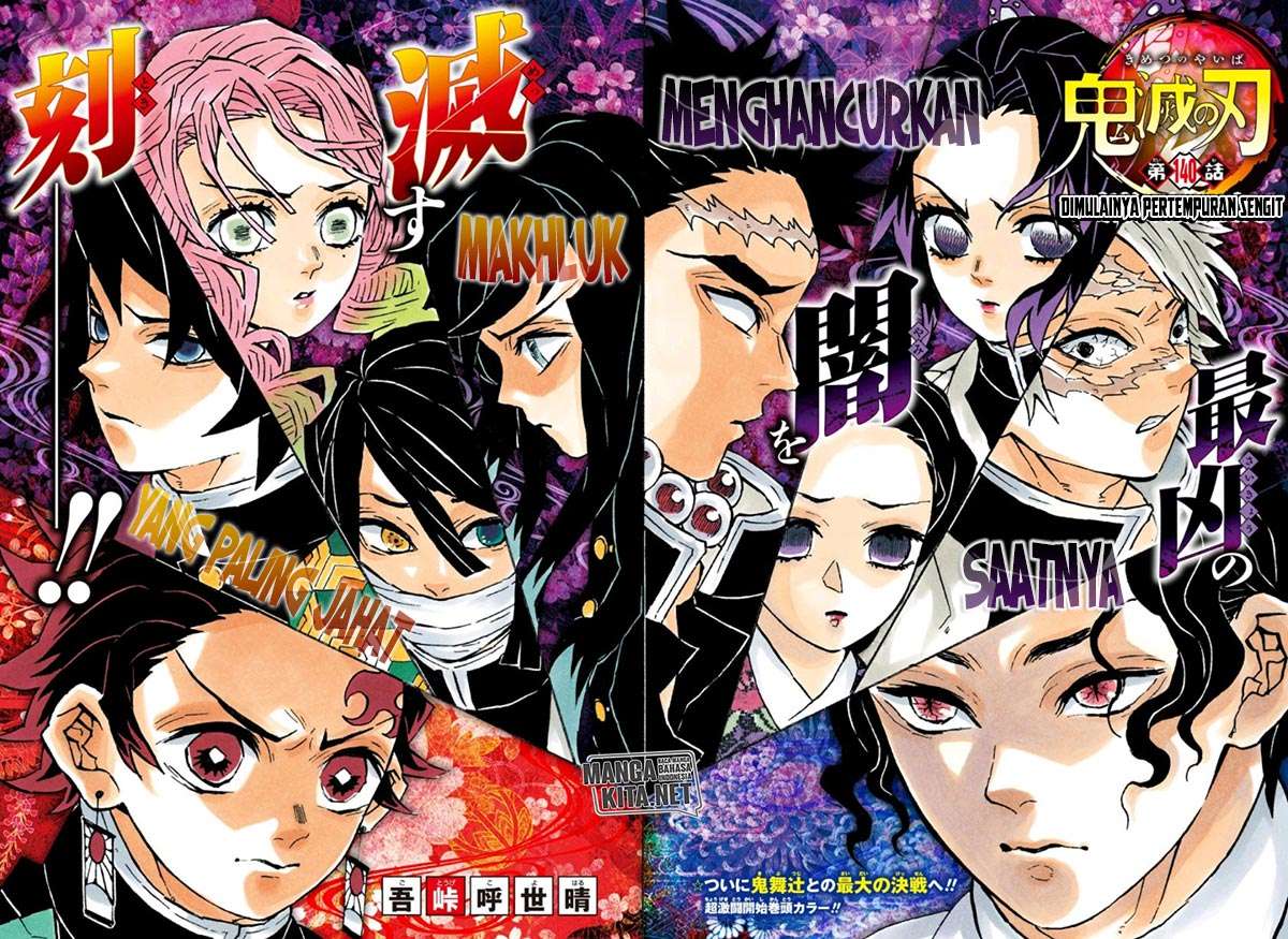 Kimetsu no Yaiba Chapter 140 Gambar 3