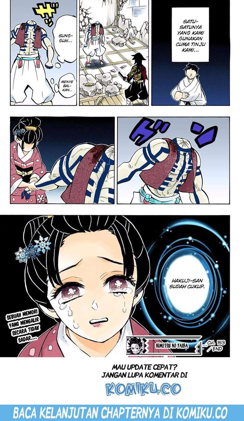 Kimetsu no Yaiba Chapter 153 Gambar 20