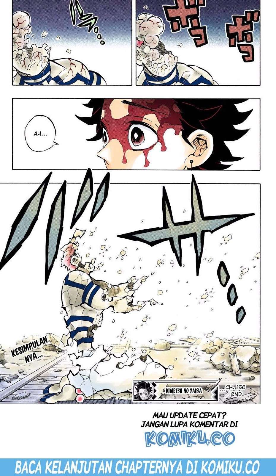 Kimetsu no Yaiba Chapter 156 Gambar 22