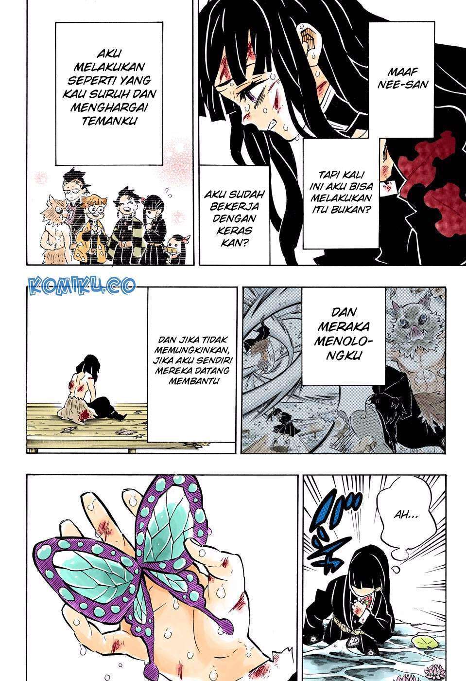 Kimetsu no Yaiba Chapter 163 Gambar 17