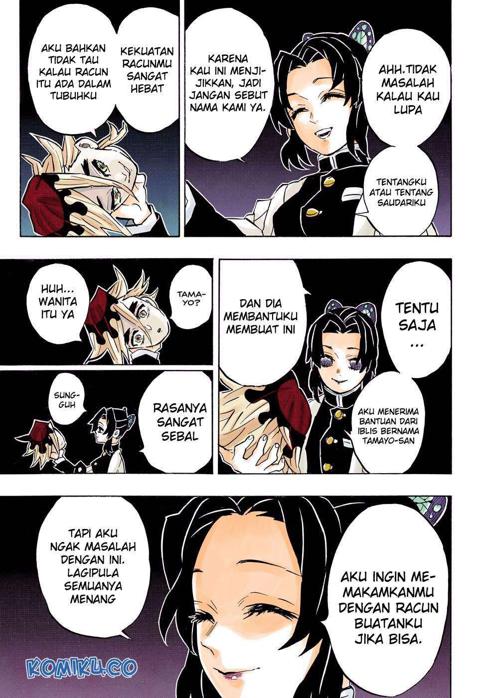 Kimetsu no Yaiba Chapter 163 Gambar 8