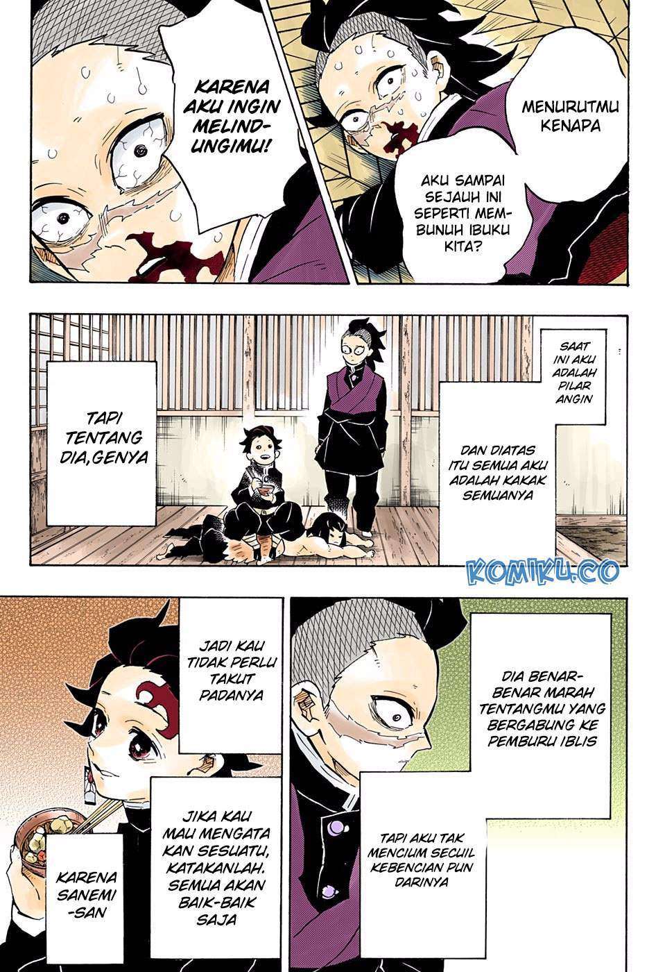 Kimetsu no Yaiba Chapter 166 Gambar 14