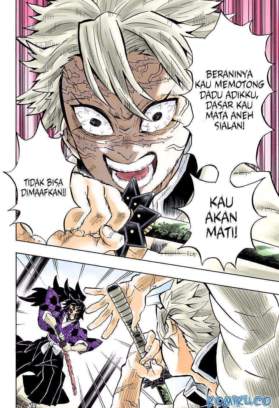 Kimetsu no Yaiba Chapter 166 Gambar 17