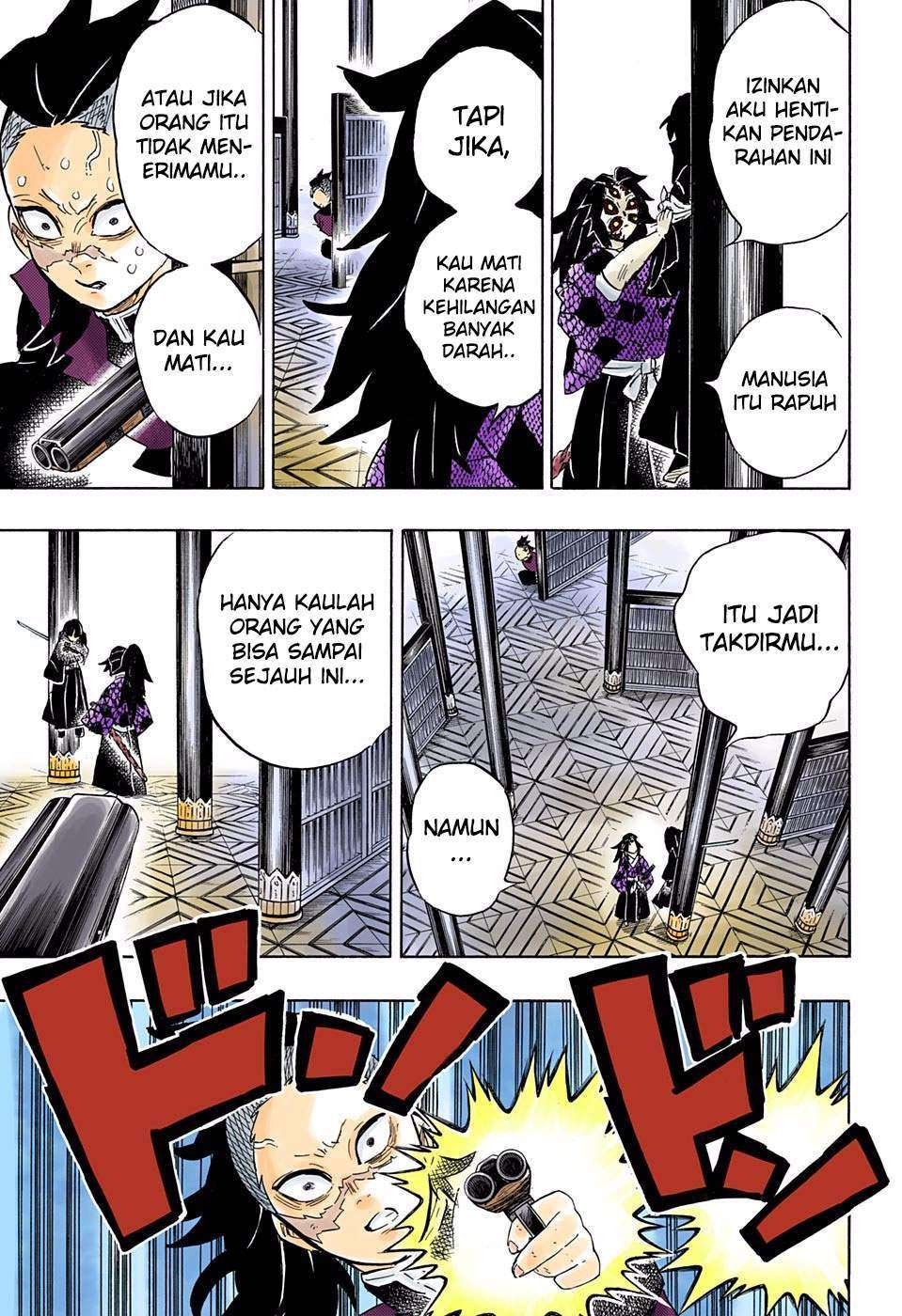 Kimetsu no Yaiba Chapter 166 Gambar 4