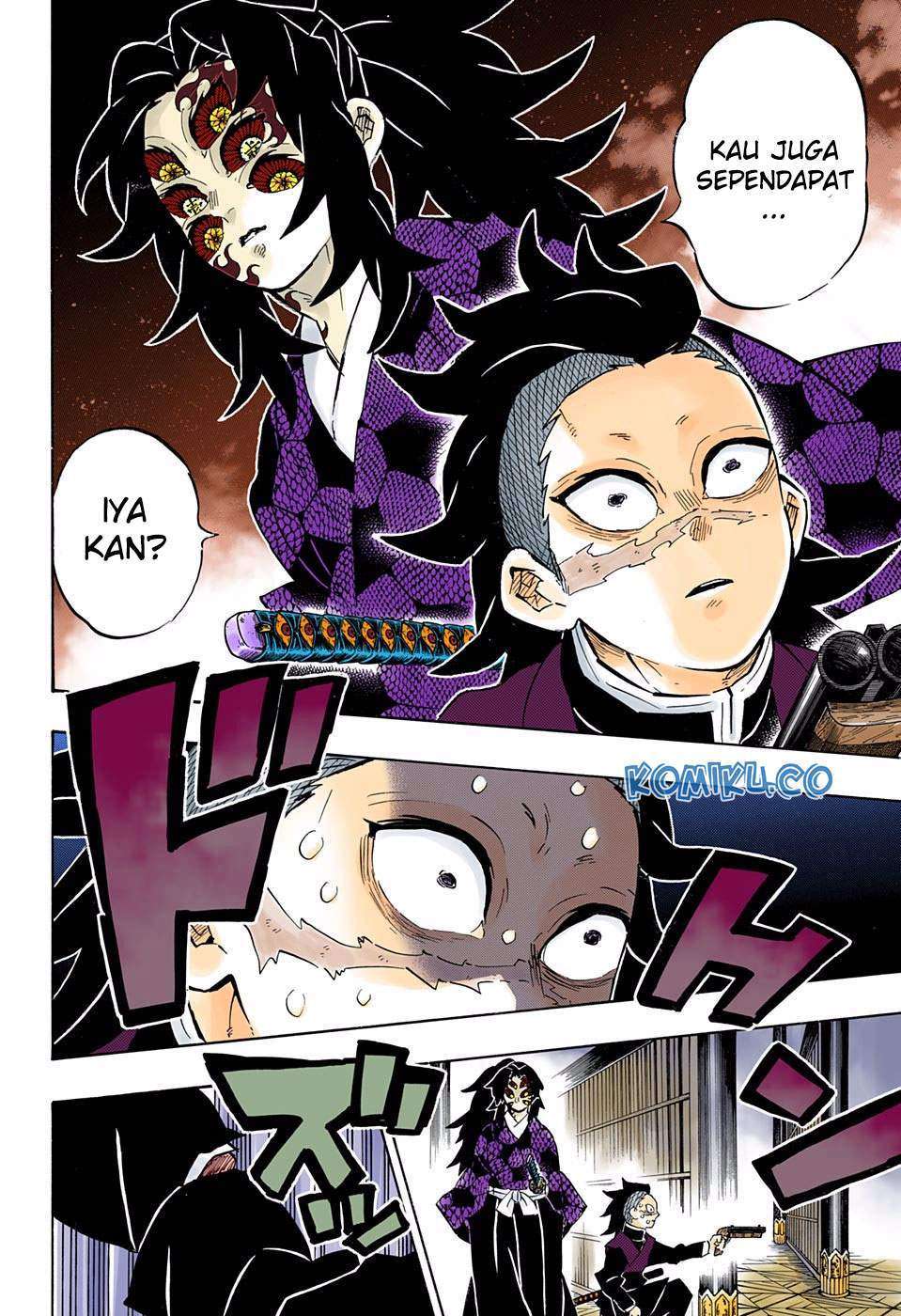 Kimetsu no Yaiba Chapter 166 Gambar 5