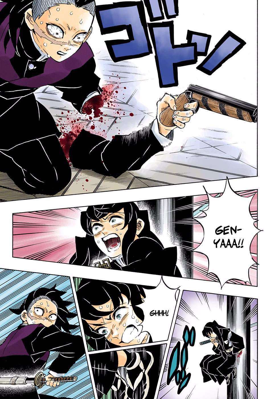 Kimetsu no Yaiba Chapter 166 Gambar 6