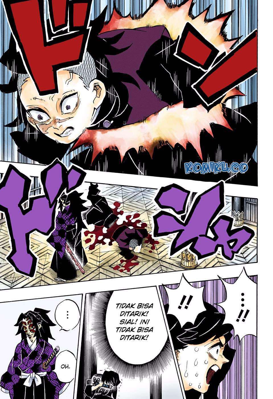 Kimetsu no Yaiba Chapter 166 Gambar 8