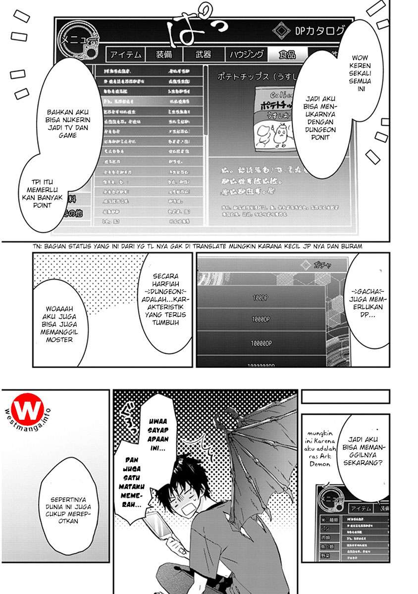 Maou ni Natte node – Dungeon Tsukutte Jingai Musume to Honobono suru Chapter 1 Gambar 12