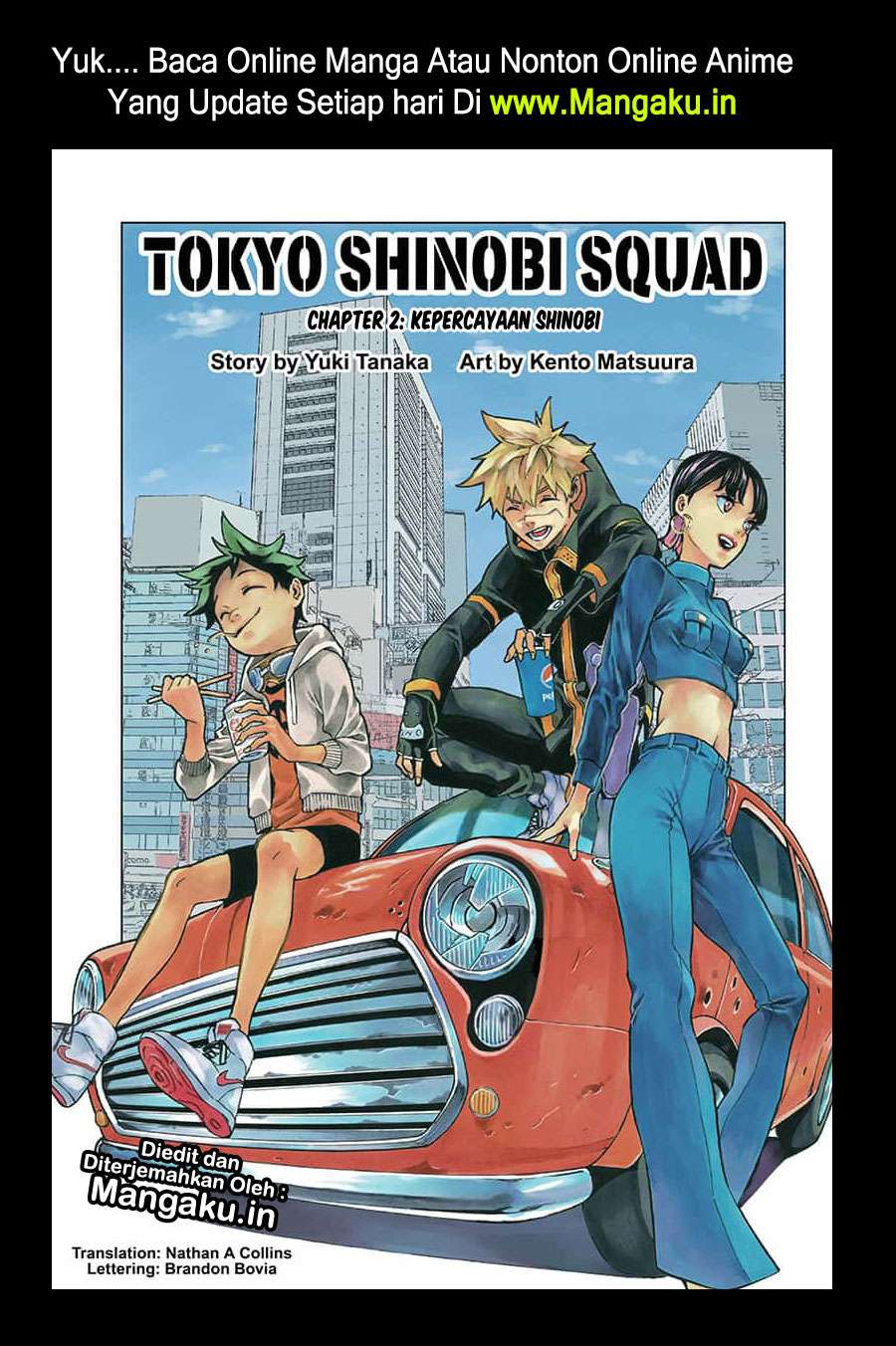 Manga Tokyo Shinobi Squad Chapter 2 gambar nomor 2
