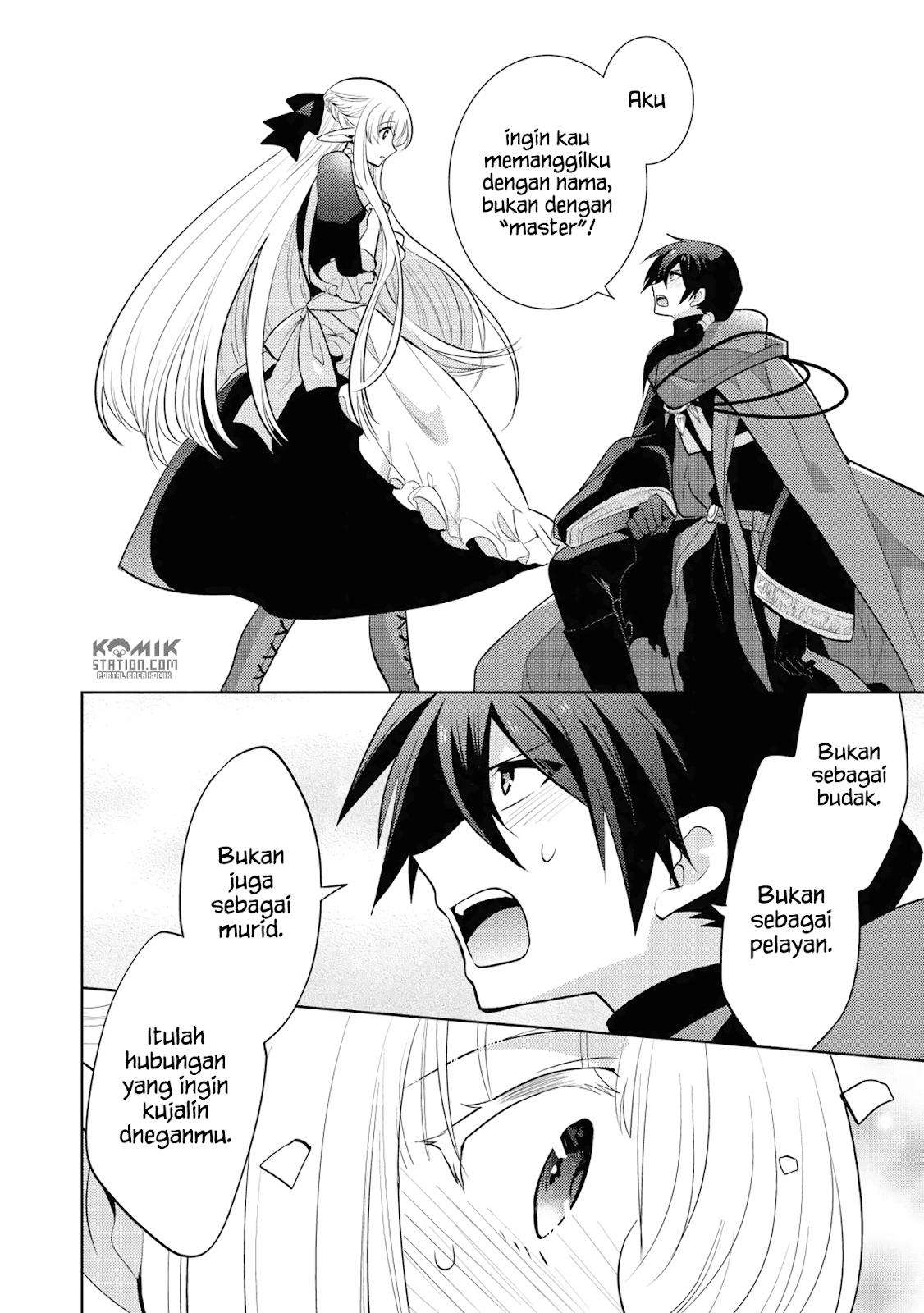 Maou no Ore ga Dorei Elf wo Yome ni Shitanda ga, Dou Medereba Ii? Chapter 13 Gambar 17