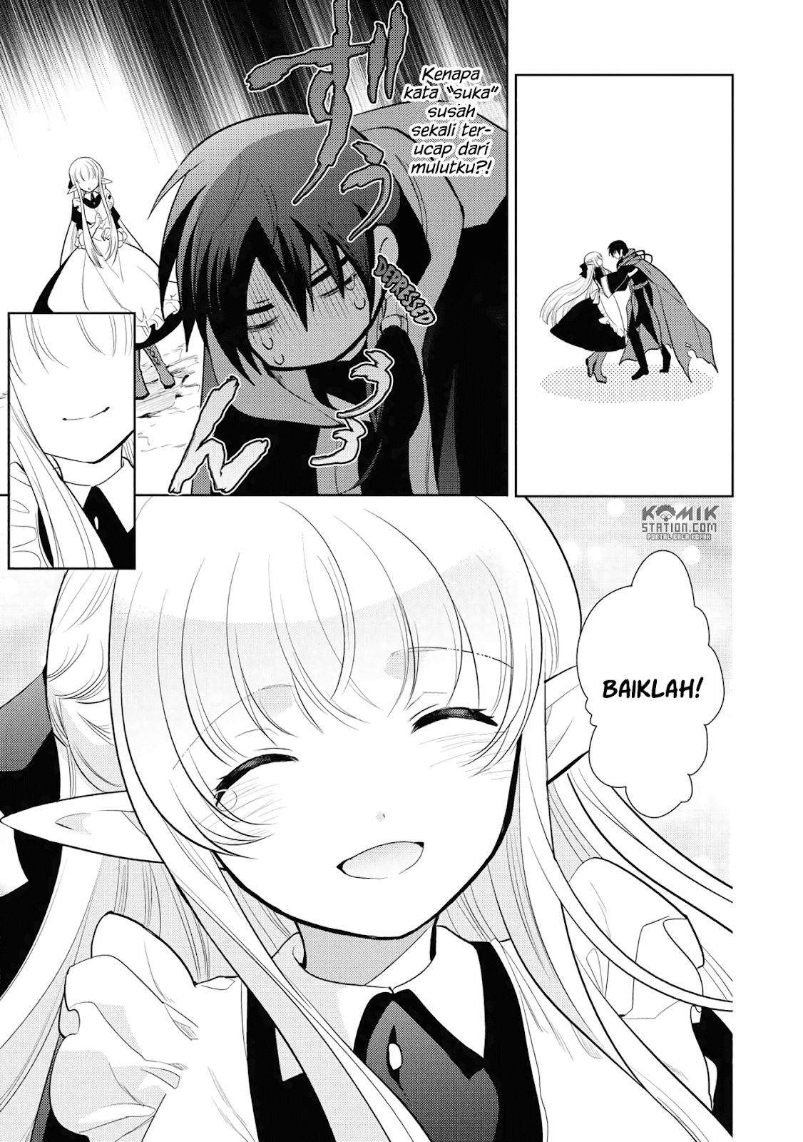 Maou no Ore ga Dorei Elf wo Yome ni Shitanda ga, Dou Medereba Ii? Chapter 13 Gambar 20