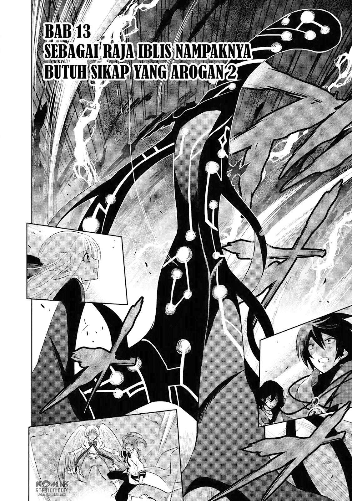 Maou no Ore ga Dorei Elf wo Yome ni Shitanda ga, Dou Medereba Ii? Chapter 13 Gambar 3