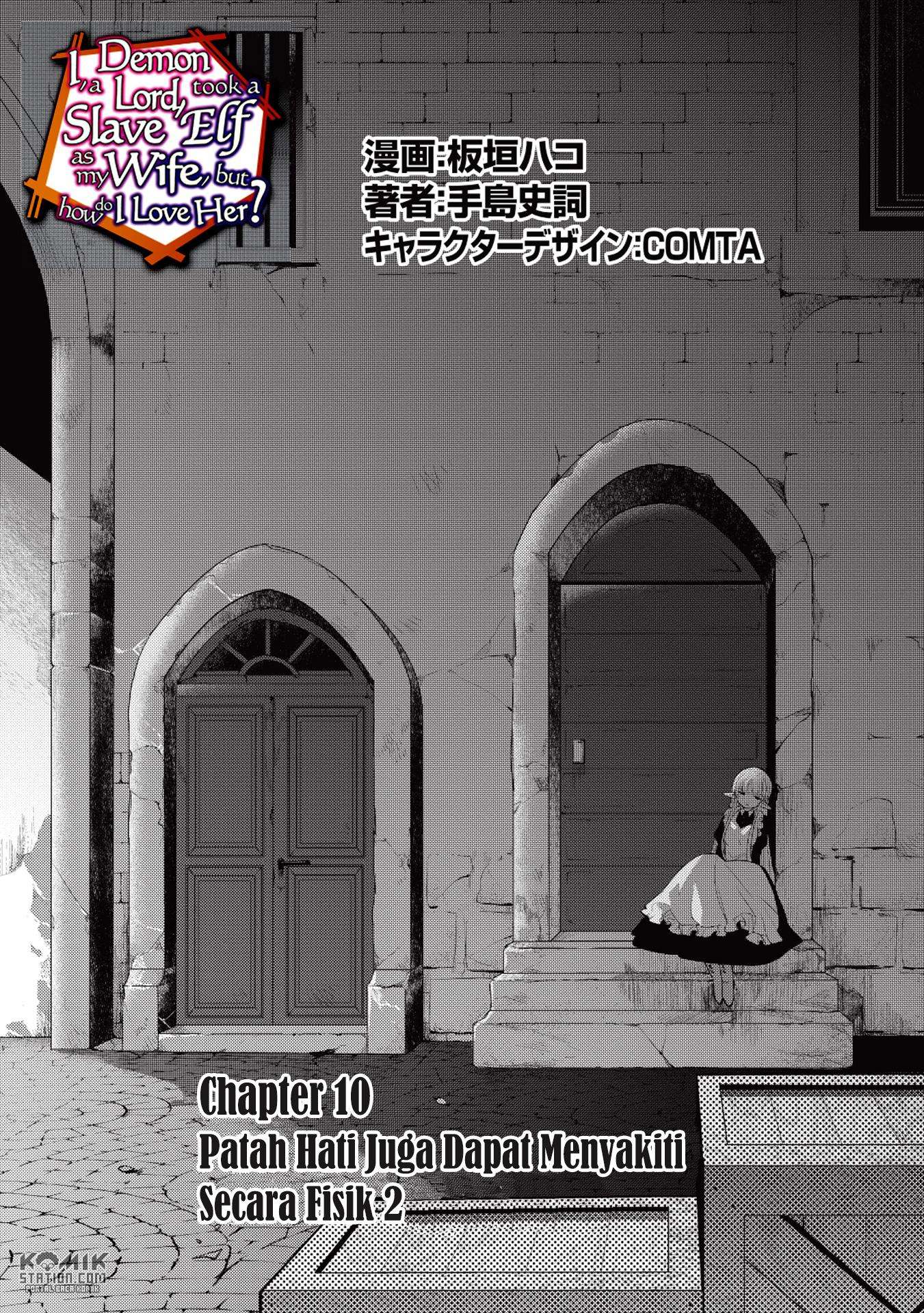 Maou no Ore ga Dorei Elf wo Yome ni Shitanda ga, Dou Medereba Ii? Chapter 10 Gambar 3
