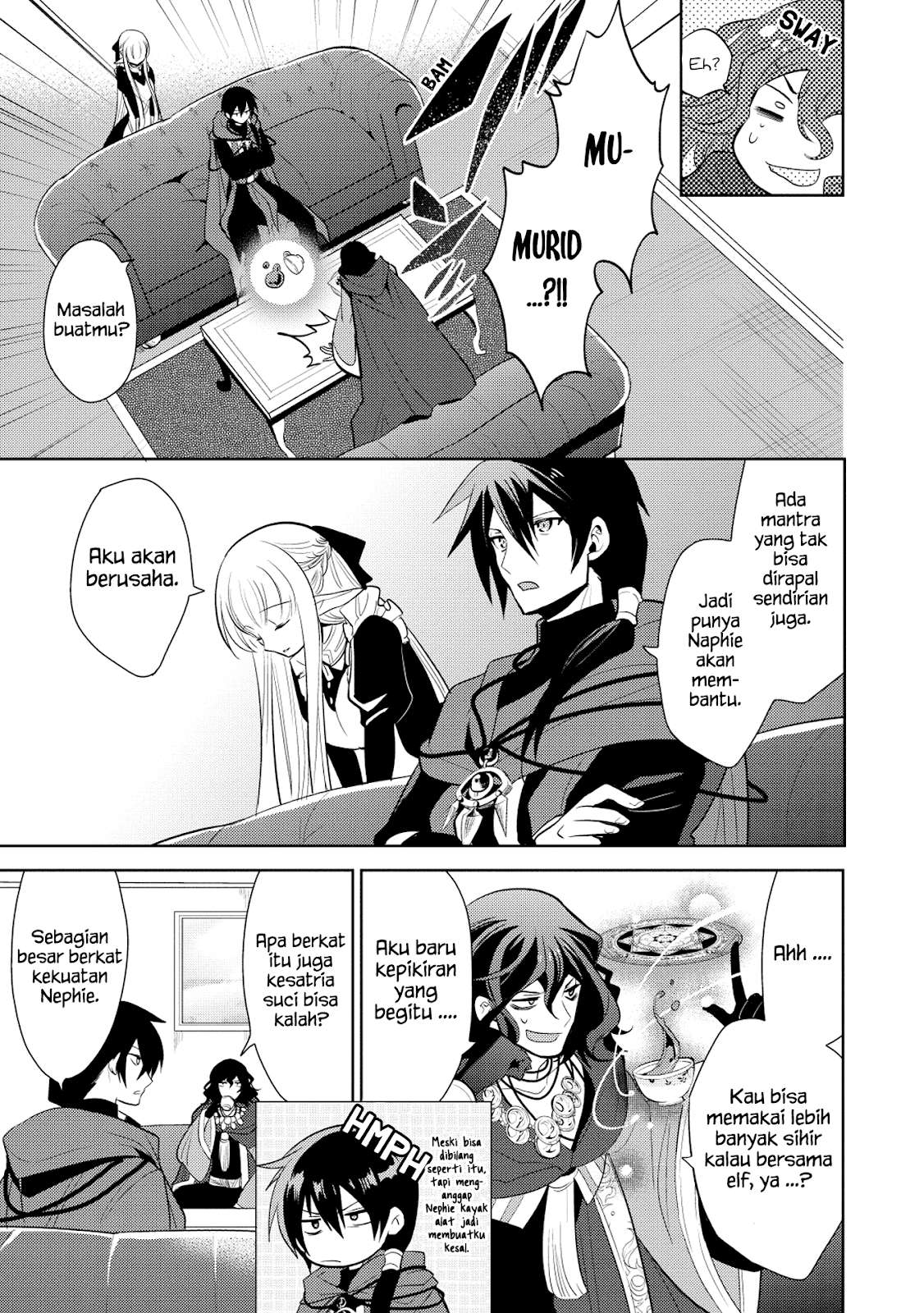 Maou no Ore ga Dorei Elf wo Yome ni Shitanda ga, Dou Medereba Ii? Chapter 8 Gambar 19