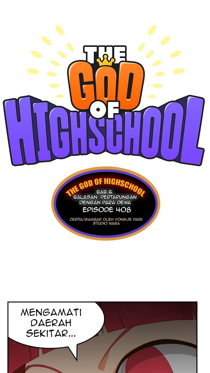 Komik The God of High School Chapter 408 gambar nomor 1