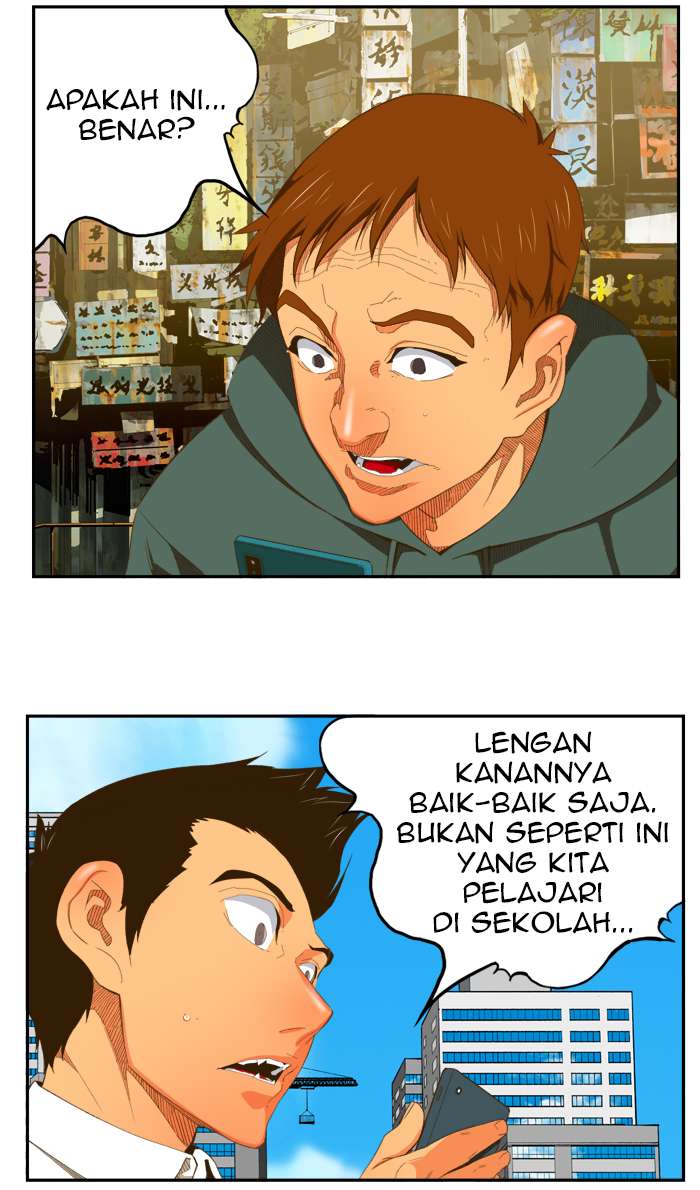 Manhwa The God of High School Chapter 398 gambar nomor 2