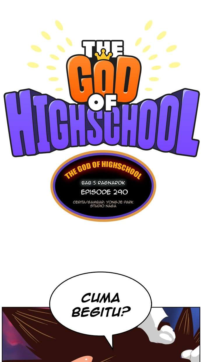 Komik The God of High School Chapter 290 gambar nomor 1