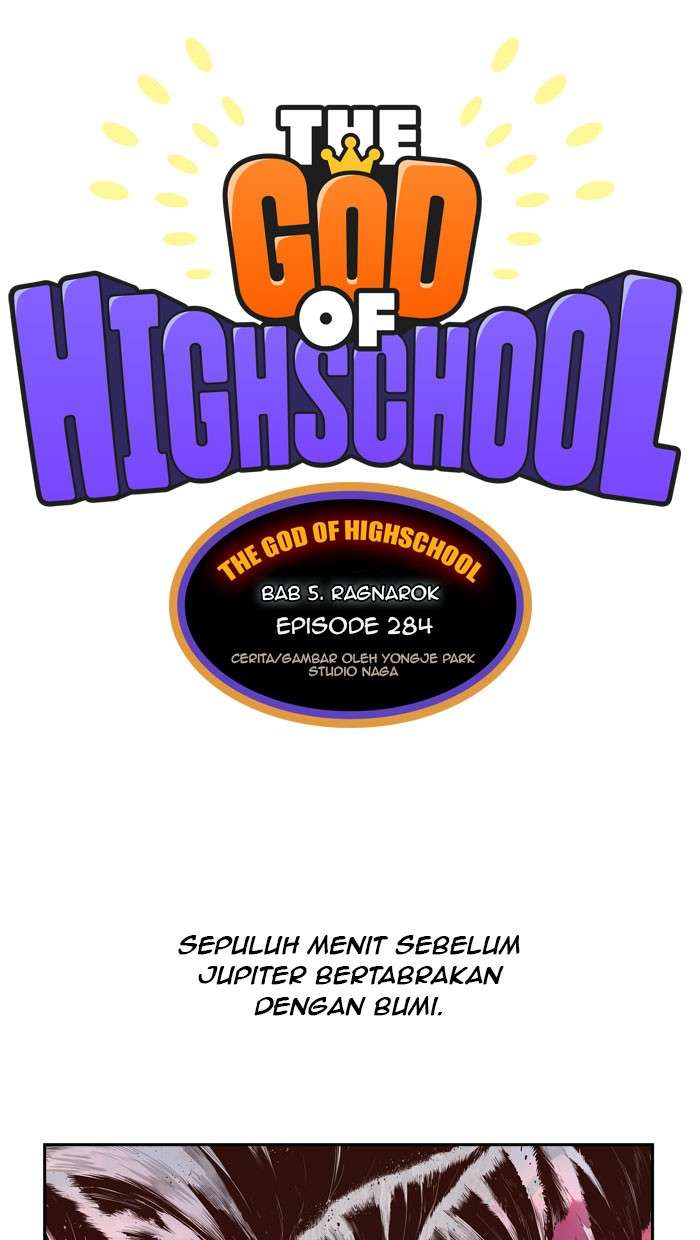 Manhwa The God of High School Chapter 284 gambar nomor 2