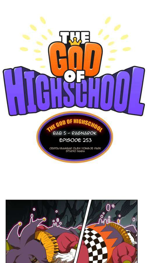 Manhwa The God of High School Chapter 253 gambar nomor 2