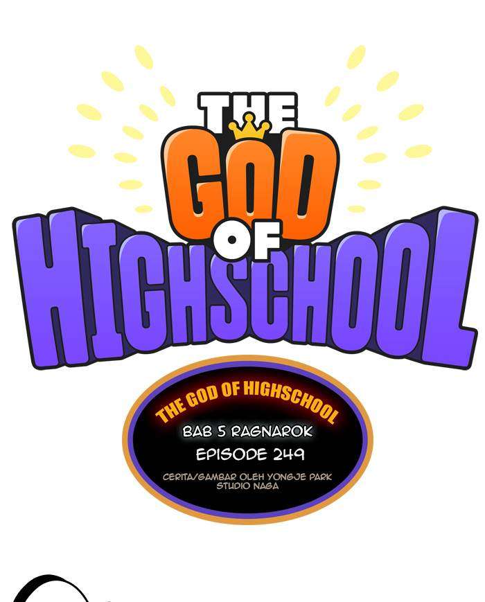 Manhwa The God of High School Chapter 249 gambar nomor 2