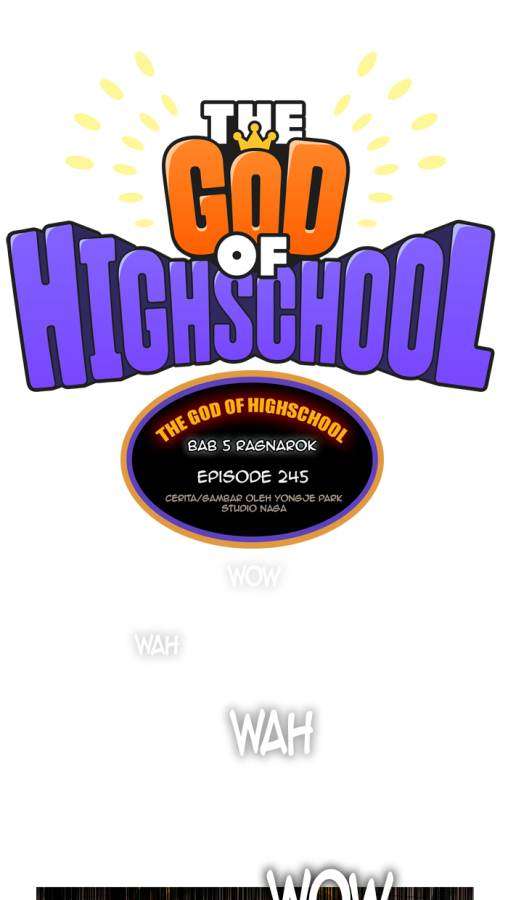 Manhwa The God of High School Chapter 245 gambar nomor 2