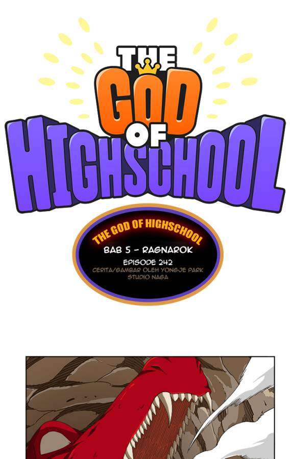 Manhwa The God of High School Chapter 242 gambar nomor 2