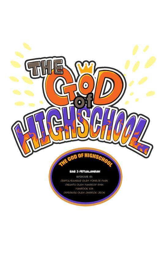 Komik The God of High School Chapter 151 gambar nomor 1