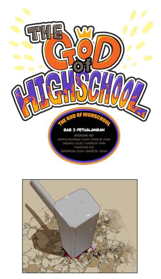 Manhwa The God of High School Chapter 150 gambar nomor 2