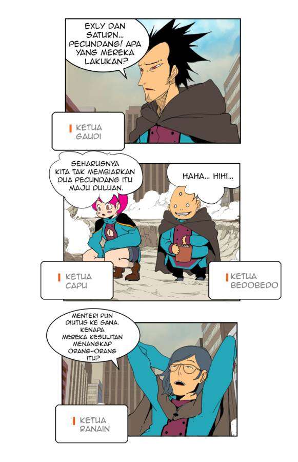 Komik The God of High School Chapter 123 gambar nomor 1