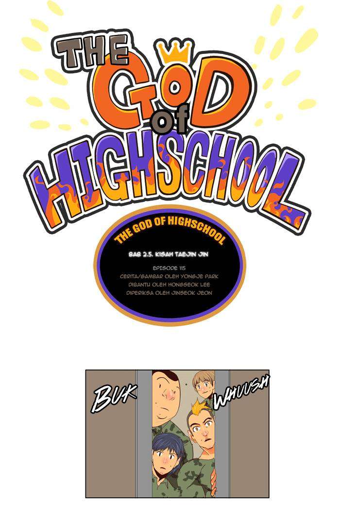 Manhwa The God of High School Chapter 115 gambar nomor 2