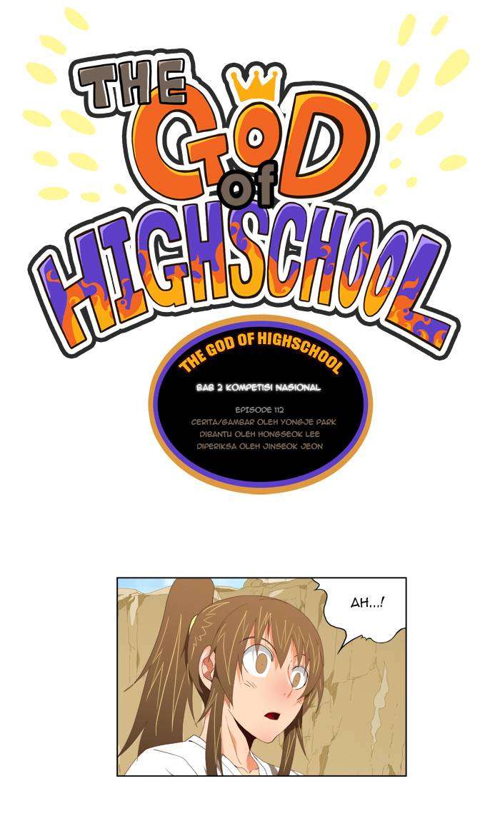 Manhwa The God of High School Chapter 112 gambar nomor 2
