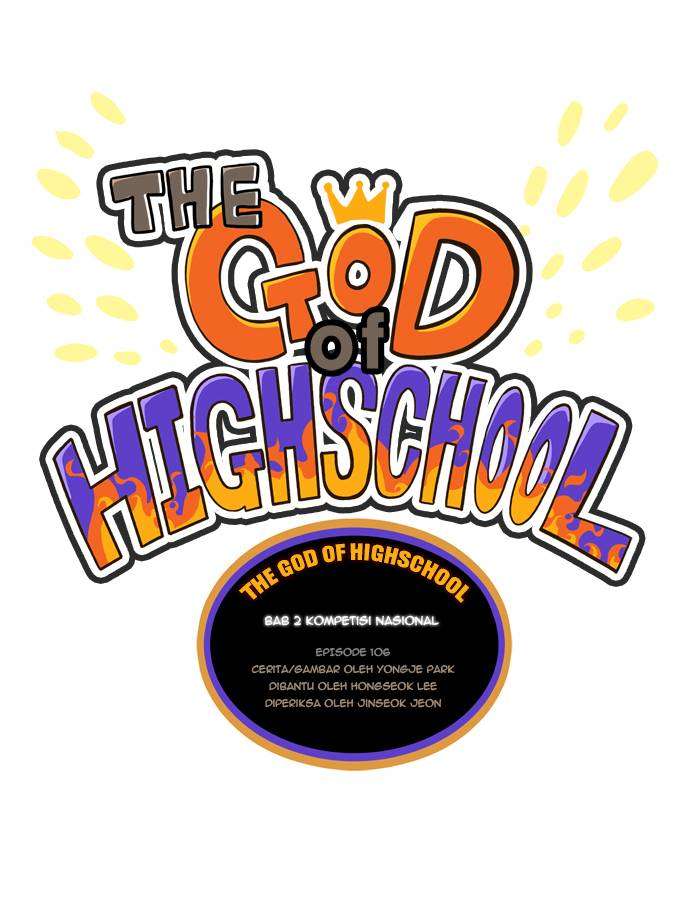 Manhwa The God of High School Chapter 106 gambar nomor 2